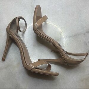 Steve Madden Nude Strappy Heels